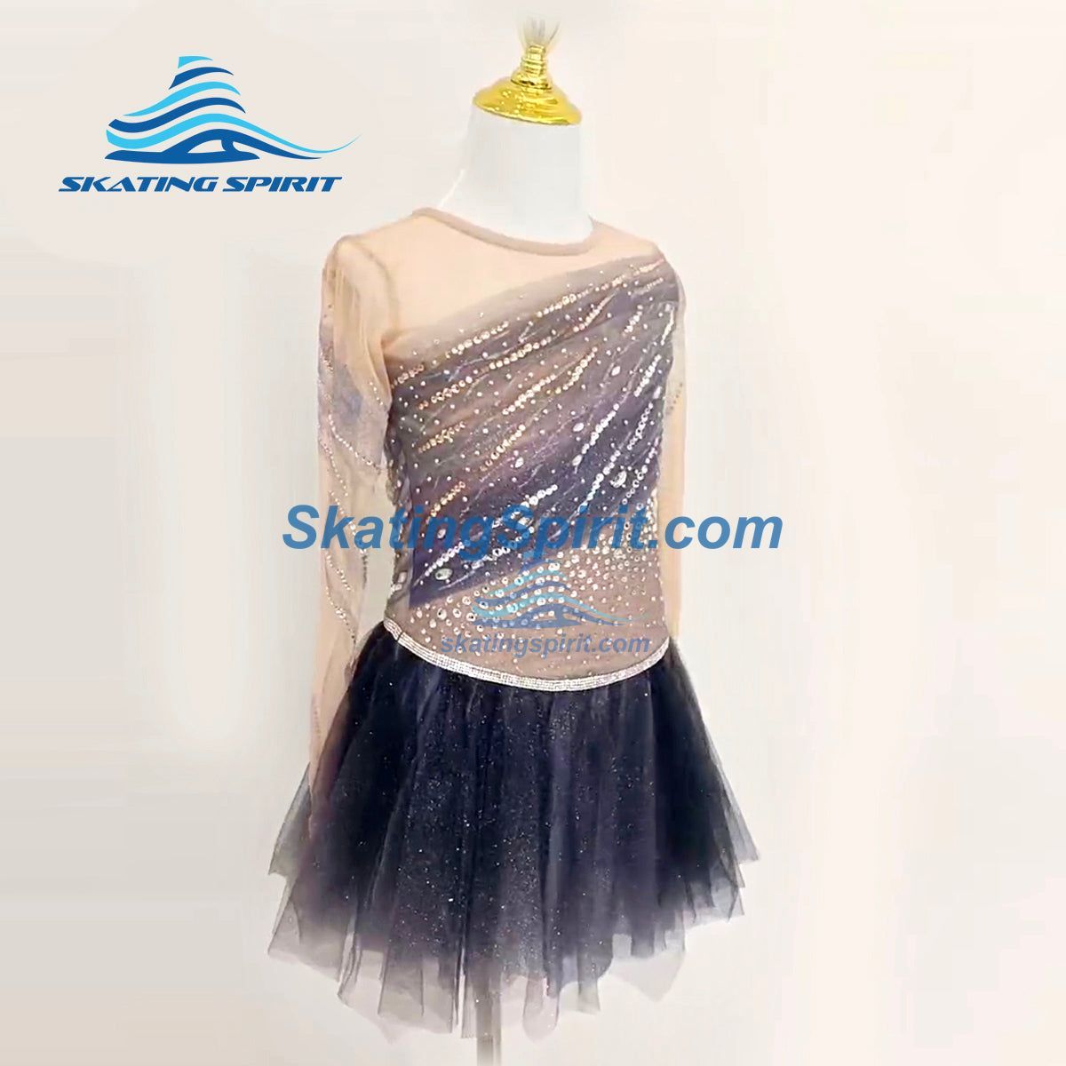 slim fit dress slacks Figure Skating Dress #SD166  Skating Spirit