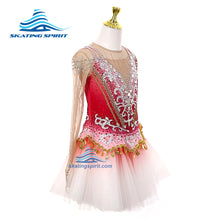 Load image into Gallery viewer, Figure Skating Dress #SD129 (Gypsy-themed)