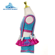 Load image into Gallery viewer, Figure Skating Dress #SD300 (Pop-Art Vibe)