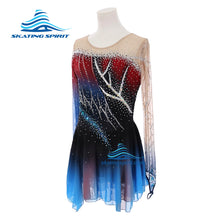 Load image into Gallery viewer, Figure Skating Dress #SD208