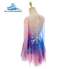 Load image into Gallery viewer, Figure Skating Dress #SD265 (Aurora Borealis)