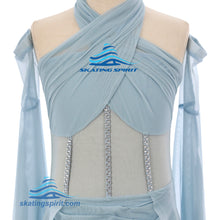 Load image into Gallery viewer, Figure Skating Dress #SD111 (Grecian-inspired)