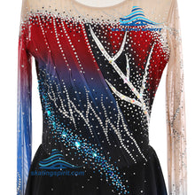 Load image into Gallery viewer, Figure Skating Dress #SD208