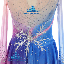 Load image into Gallery viewer, Figure Skating Dress #SD265 (Aurora Borealis)