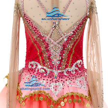 Load image into Gallery viewer, Figure Skating Dress #SD129 (Gypsy-themed)