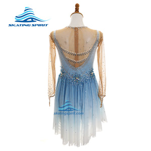 Ready-to-Ship Dress 145.47 (Torso 124-136cm) for Ice Dance