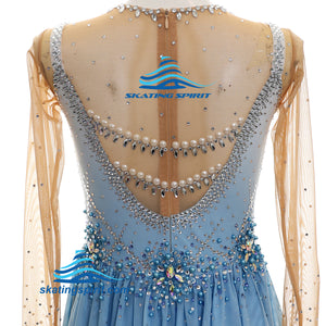 Ready-to-Ship Dress 145.47 (Torso 124-136cm) for Ice Dance