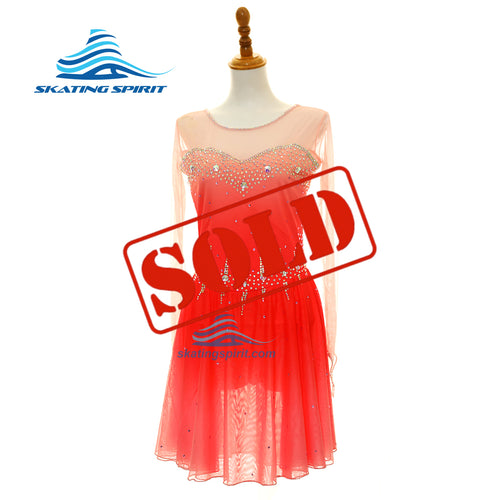 Ready-to-Ship Dress 155.08 (Torso 148-160cm) for Ice Dance