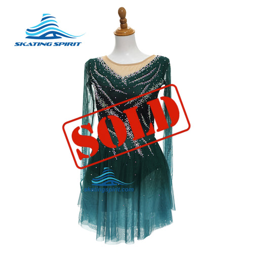 Ready-to-Ship Dress 160.03 (Torso 138-150cm) for Ice Dance