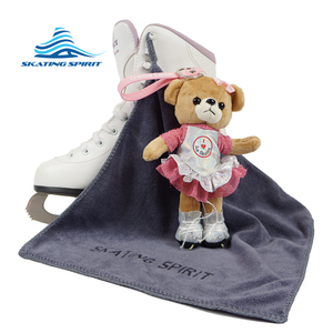 Skater Teddy Bear and Skate Blade Towel Gift Set