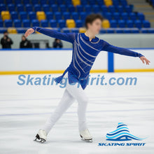 Load image into Gallery viewer, Boys/Men Figure Skating Clothes, Matching Pants Optional #M018