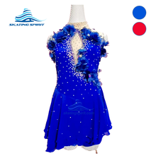 Load image into Gallery viewer, Figure Skating Dress #SD008