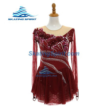 Load image into Gallery viewer, Figure Skating Dress #SD019