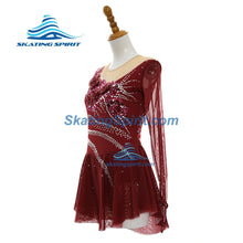 Load image into Gallery viewer, Figure Skating Dress #SD019