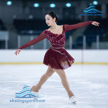 Load image into Gallery viewer, Figure Skating Dress #SD019