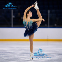 Load image into Gallery viewer, Figure Skating Dress #SD028