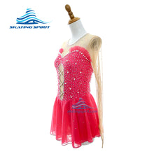 Load image into Gallery viewer, Figure Skating Dress #SD032