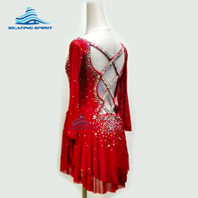 Load image into Gallery viewer, Figure Skating Dress #SD034