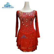 Load image into Gallery viewer, Figure Skating Dress #SD034