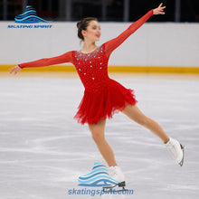 Load image into Gallery viewer, Figure Skating Dress #SD034