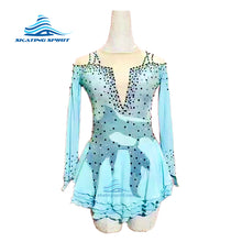 Load image into Gallery viewer, Figure Skating Dress #SD035