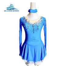 Load image into Gallery viewer, Figure Skating Dress #SD037