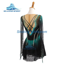 Load image into Gallery viewer, Figure Skating Dress #SD042