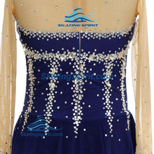 Load image into Gallery viewer, Figure Skating Dress #SD043