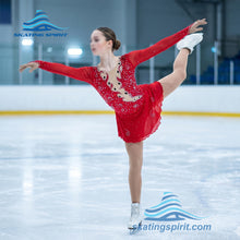 Load image into Gallery viewer, Figure Skating Dress #SD056