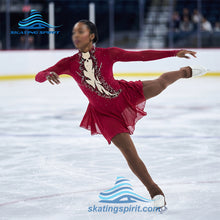 Load image into Gallery viewer, Figure Skating Dress #SD057