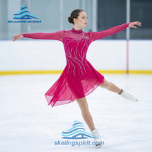Load image into Gallery viewer, Figure Skating Dress #SD058