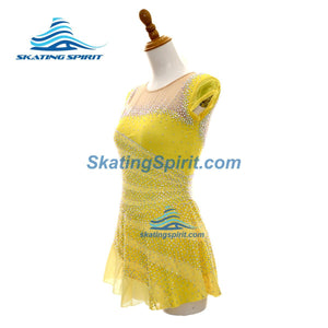 Figure Skating Dress #SD063 (Movie "La La Land" Theme)