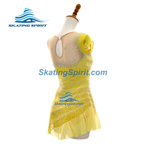 Figure Skating Dress #SD063 (Movie "La La Land" Theme)