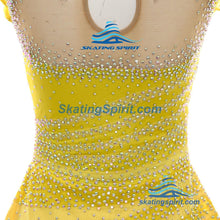 Load image into Gallery viewer, Figure Skating Dress #SD063 (Movie &quot;La La Land&quot; Theme)