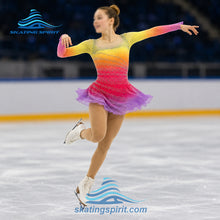 Load image into Gallery viewer, Figure Skating Dress #SD063 (Movie "La La Land" Theme)