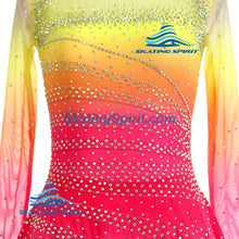 Load image into Gallery viewer, Figure Skating Dress #SD063 (Movie "La La Land" Theme)
