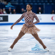 Load image into Gallery viewer, Figure Skating Dress #SD064 (Safari Theme)