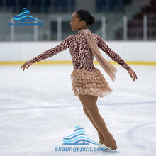 Load image into Gallery viewer, Figure Skating Dress #SD064 (Safari Theme)