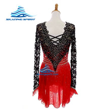 Load image into Gallery viewer, Figure Skating Dress #SD065