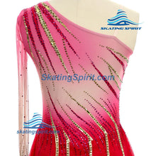 Load image into Gallery viewer, Figure Skating Dress #SD069