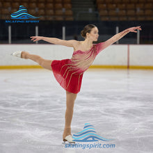 Load image into Gallery viewer, Figure Skating Dress #SD069