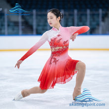 Load image into Gallery viewer, Figure Skating Dress #SD070