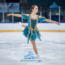 Load image into Gallery viewer, Figure Skating Dress #SD072 (Renaissance Theme)