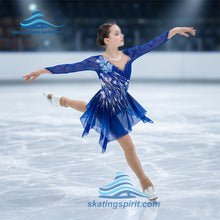 Load image into Gallery viewer, Figure Skating Dress #SD075