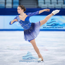 Load image into Gallery viewer, Figure Skating Dress #SD075