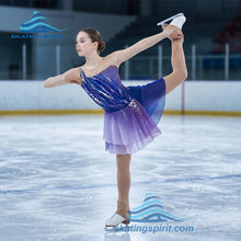 Load image into Gallery viewer, Figure Skating Dress #SD076