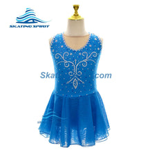 Load image into Gallery viewer, Figure Skating Dress #SD085