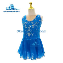 Load image into Gallery viewer, Figure Skating Dress #SD085