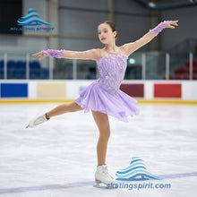 Load image into Gallery viewer, Figure Skating Dress #SD088