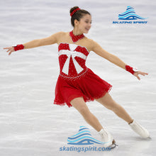 Load image into Gallery viewer, Figure Skating Dress #SD092